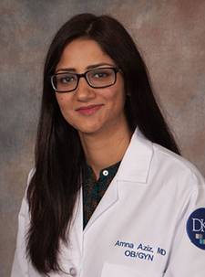 Amna Aziz, MD headshot