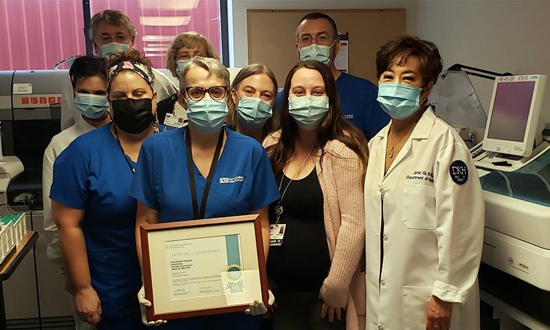 Day Kimball Hospital Laboratory Receives Accreditation from College of American Pathologists 