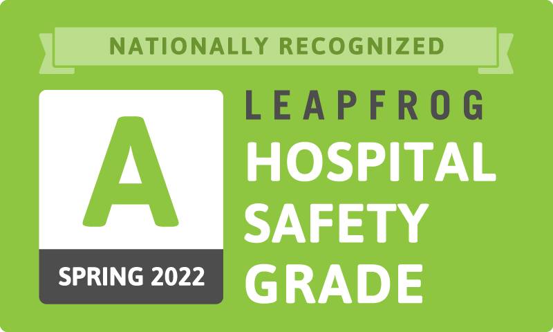 Day Kimball Hospital Nationally Recognized with Another ‘A’ Leapfrog Hospital Safety Grade for Spring 2022