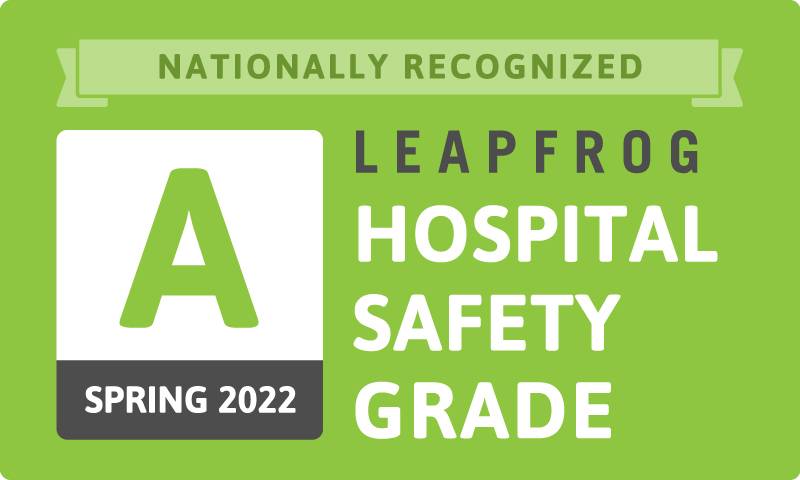 Day Kimball Hospital Nationally Recognized with Another ‘A’ Leapfrog Hospital Safety Grade for Spring 2022