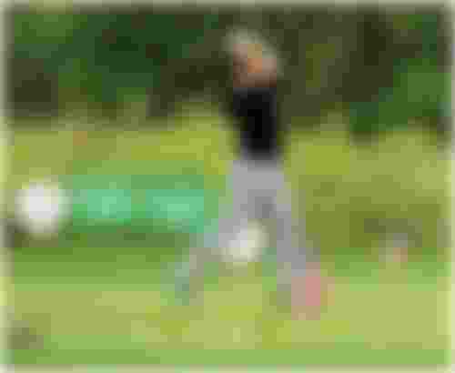 Ethan Borchelt tees off at the Day Kimball Hospital Putnam Bank Golf Classic at Connecticut National Golf Club, July 14, 2017.